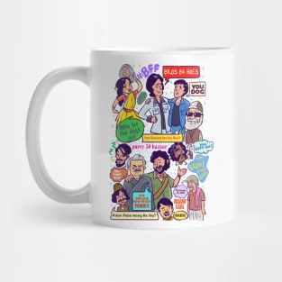 Sholay - cartoon doodle Mug